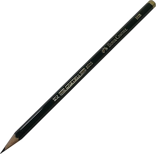 Miniatura 2 de Faber-Castell 9000 Art - Juego de lápices de madera de grafito 12 unidades con 12 grados de dureza 2H H F HB B B 2B 3B 4B 5B 6B 7B 8B  1 borrador