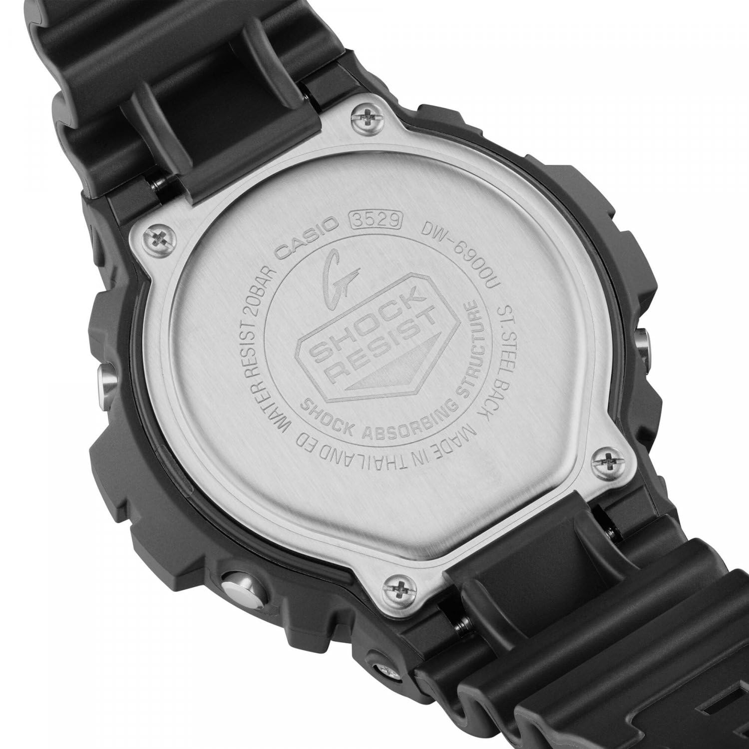 Męski zegarek żywiczny Casio G-Shock DW-6900U-1ER