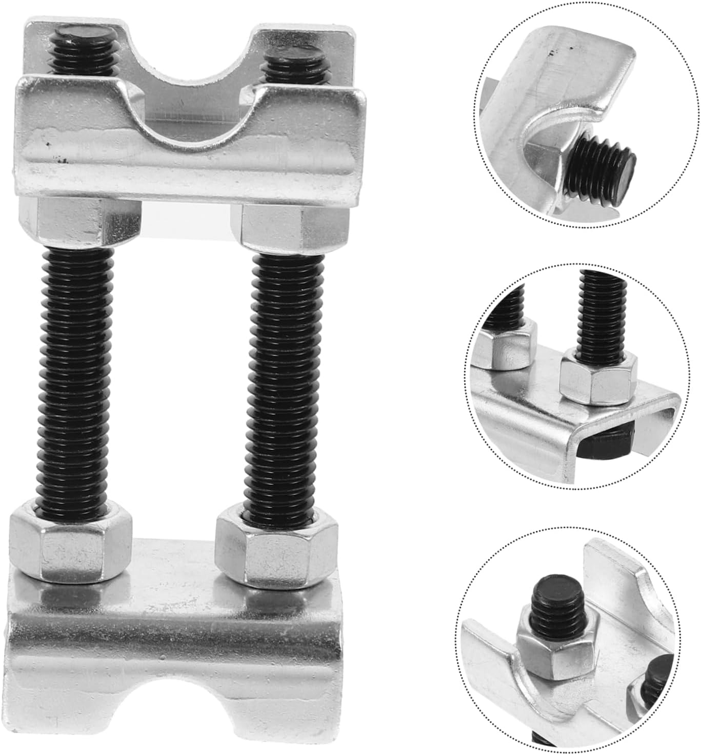 PRETYZOOM Adjustable Coil Spring Compressor Strut Spring Compressor Tool Way Spacer Mini Light Weight
