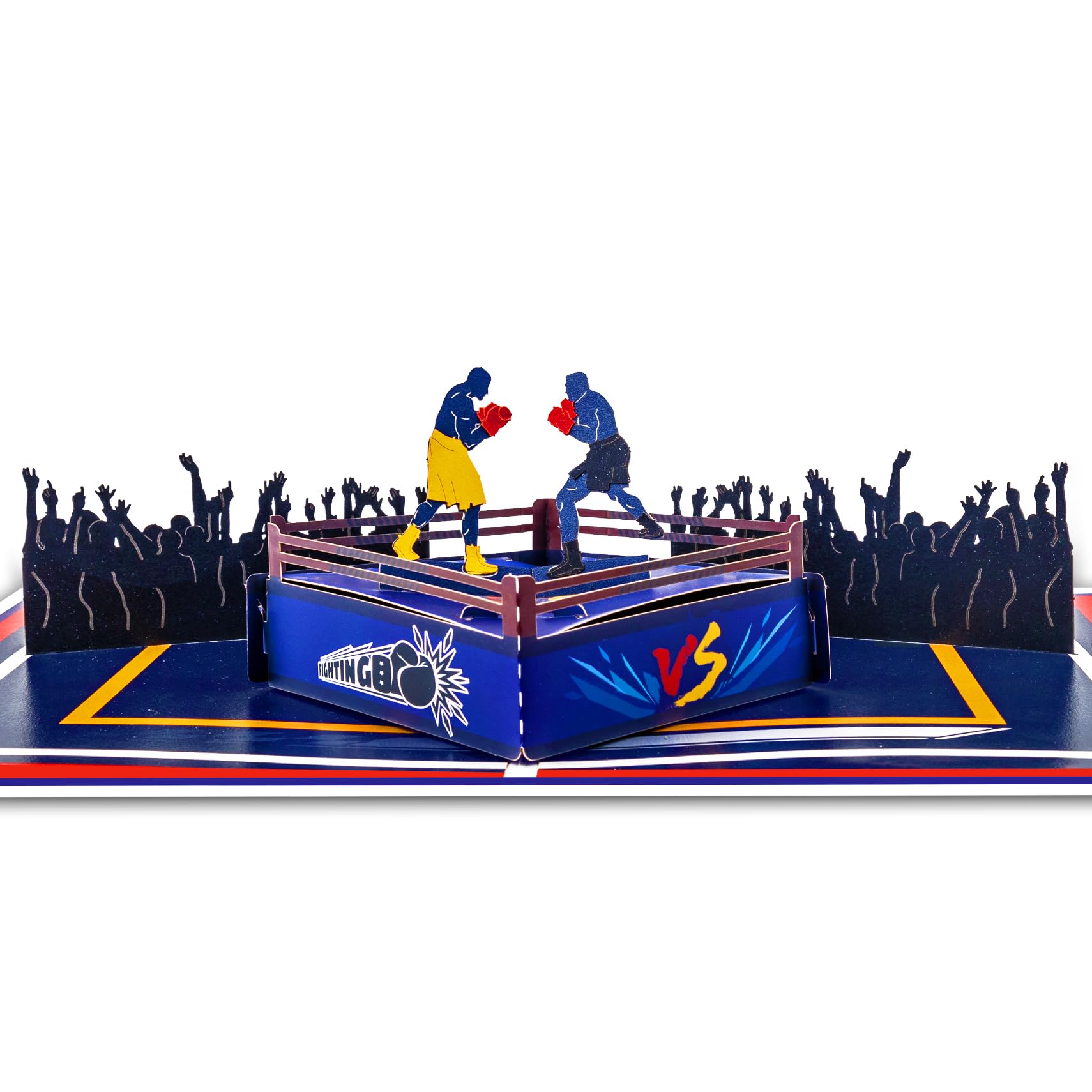 GREETING ART 3D Boxing Pop Up Card, Fight Cards, Happy Birthday, Father's Day, Congratulations, Anniversary Day, Retirement โ image 1
