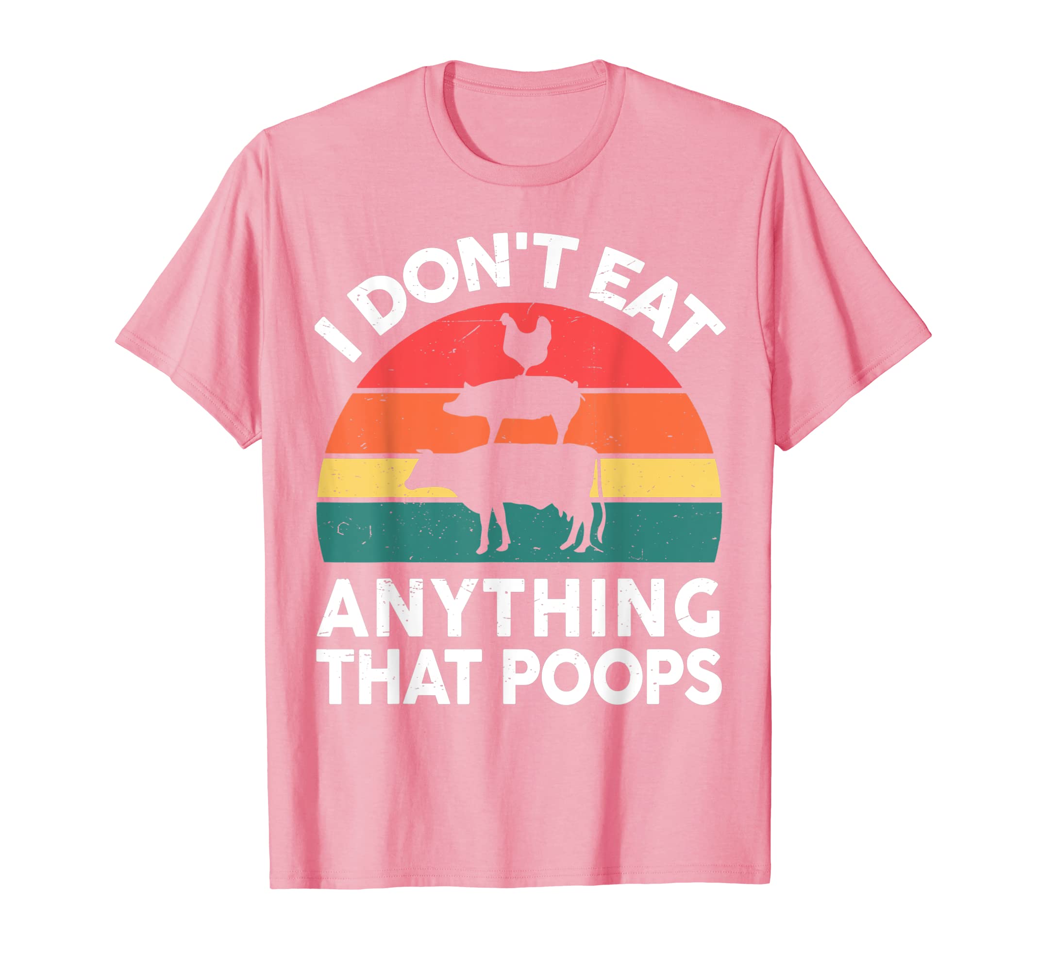caterpillarVegan T-Shirt Dont Eat Anything Poops Girl Women Gift Funny T-Shirt