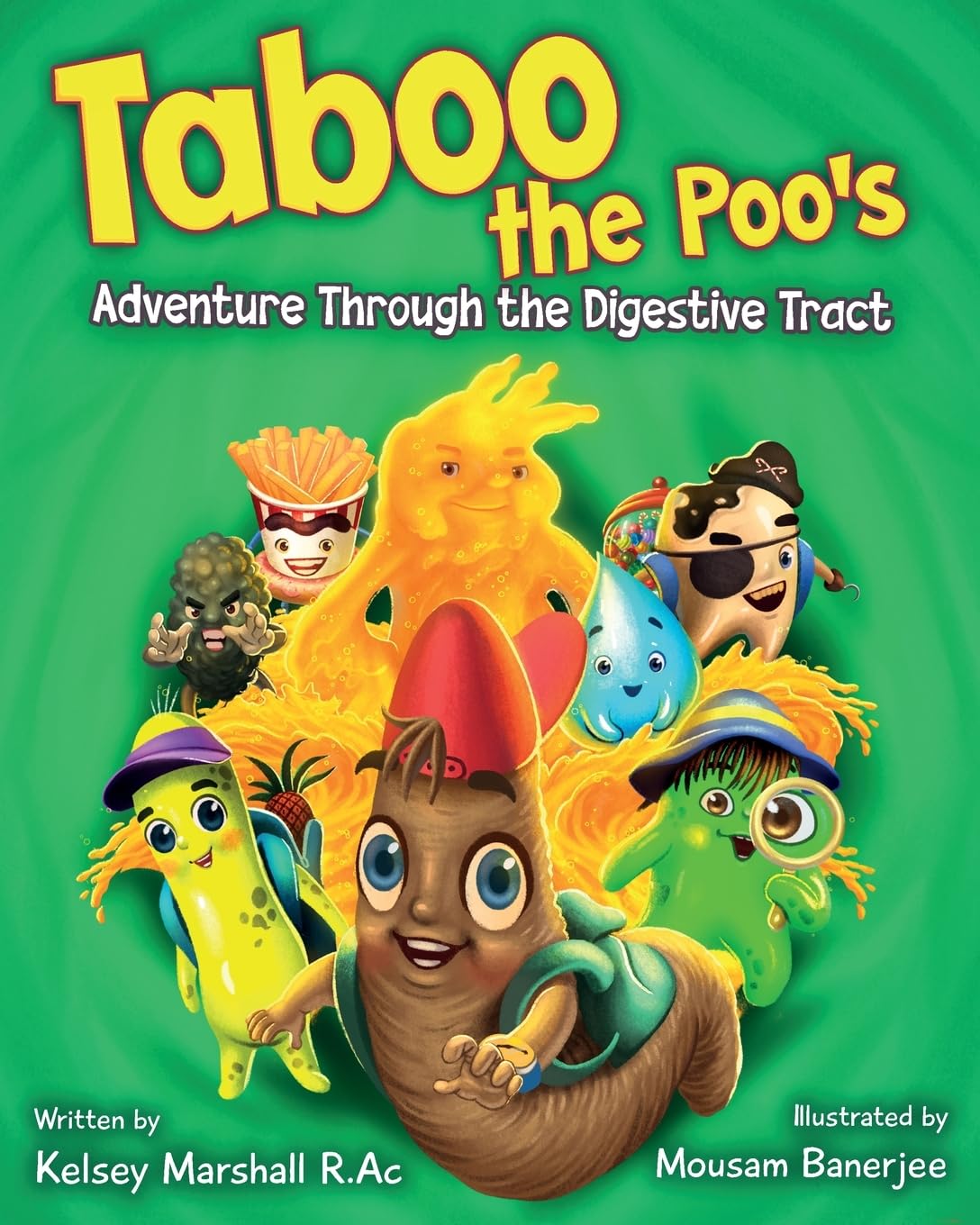 Taboo the Poo's Adventure Through the Digestive System.
