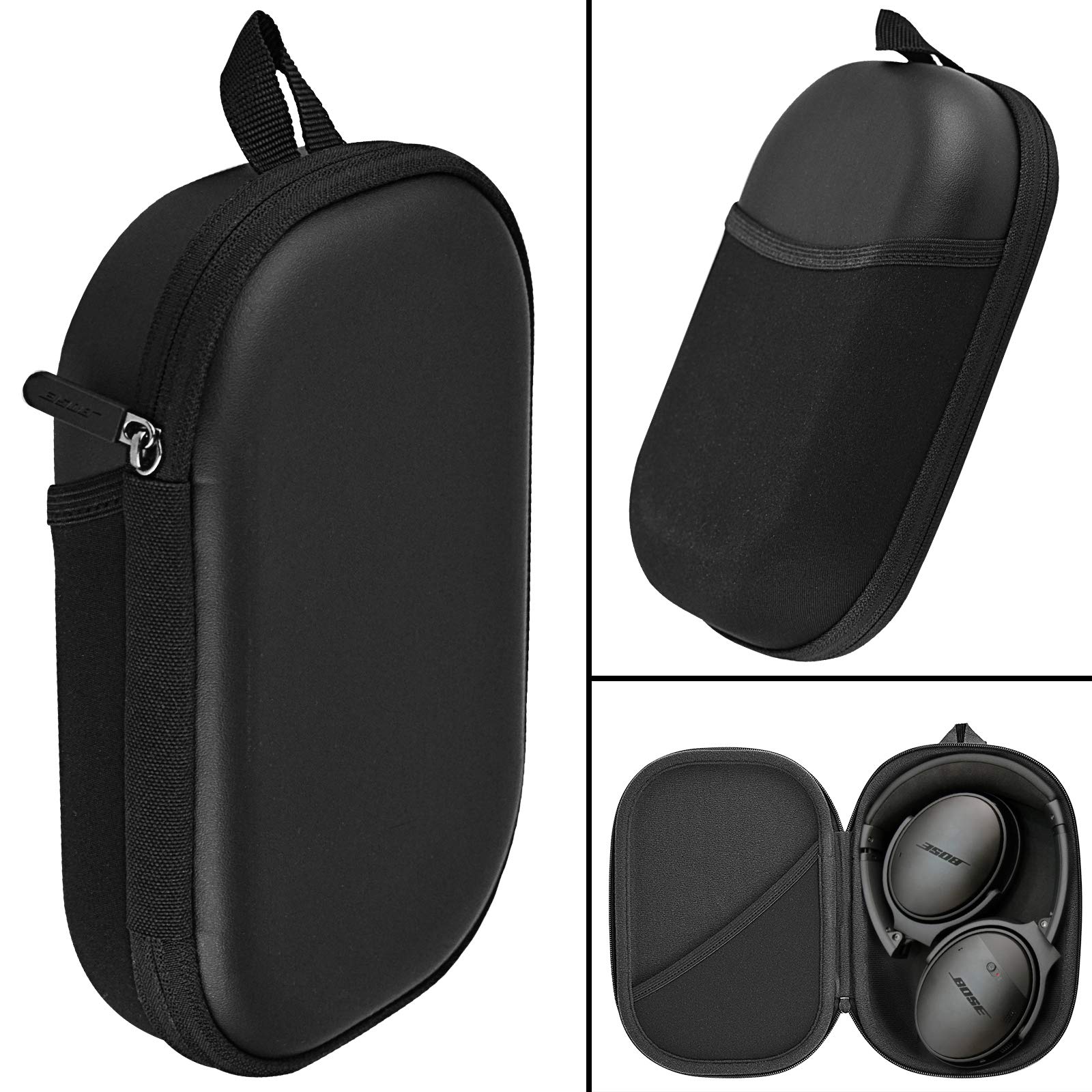 Custodia rigida QC35, Bose QuietComfort 35/25/15 Cuffie wireless Custodia di ricambio per cuffie da viaggio impermeabile