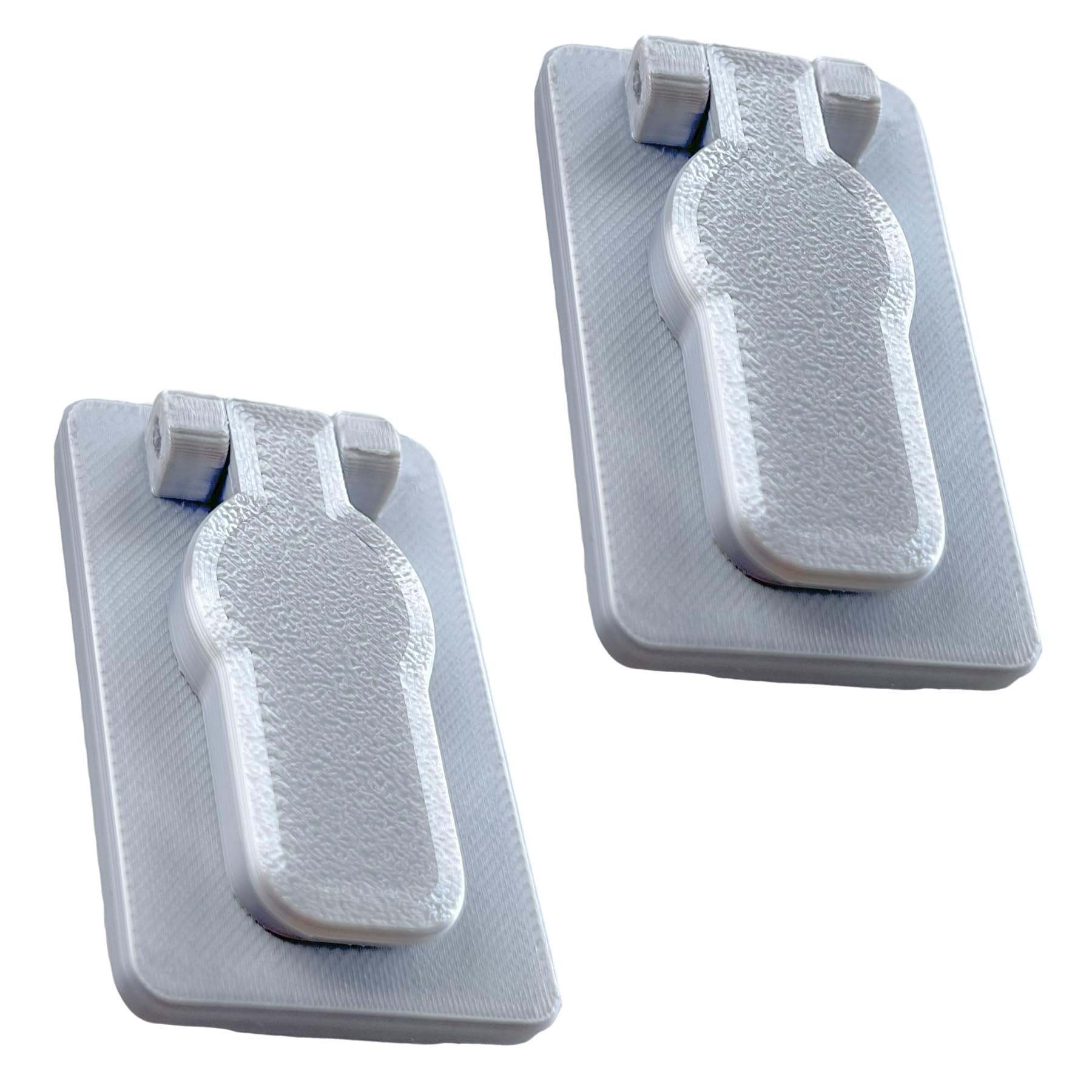 Decoralin 2Pack Keyhole Cover, Plastic Keyhole Protector, Draught Excluder, Dustproof, Draughtproof, Privacy Lock Cover