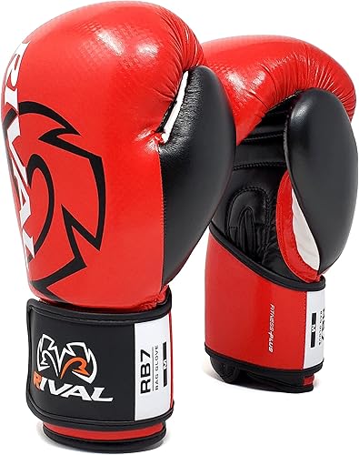 Miniatura 3 de RIVAL Boxing RB7 Fitness Plus - Guantes de bolsa, sistema de correa Ergo y acolchado en capas de alta densidad para trabajo pesado en bolsas y