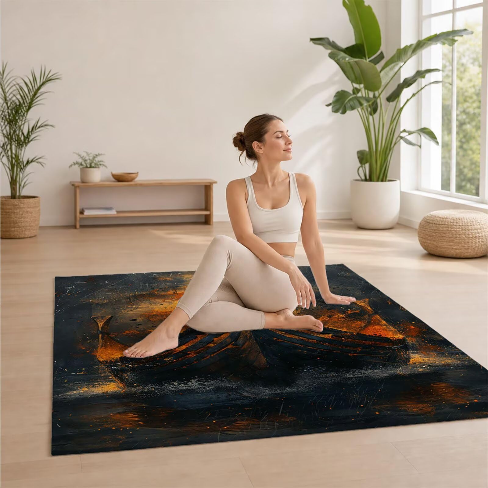 Bote Toalla Playa 160x220 Resistente a la arena Secado rápido Ligero, Toalla Playa Grande 220 x 160cm Suave Cómodo como Gym Yoga Sauna Toallas Baño Grandes Exterior Travel Essentials Paisaje XTLS-6901