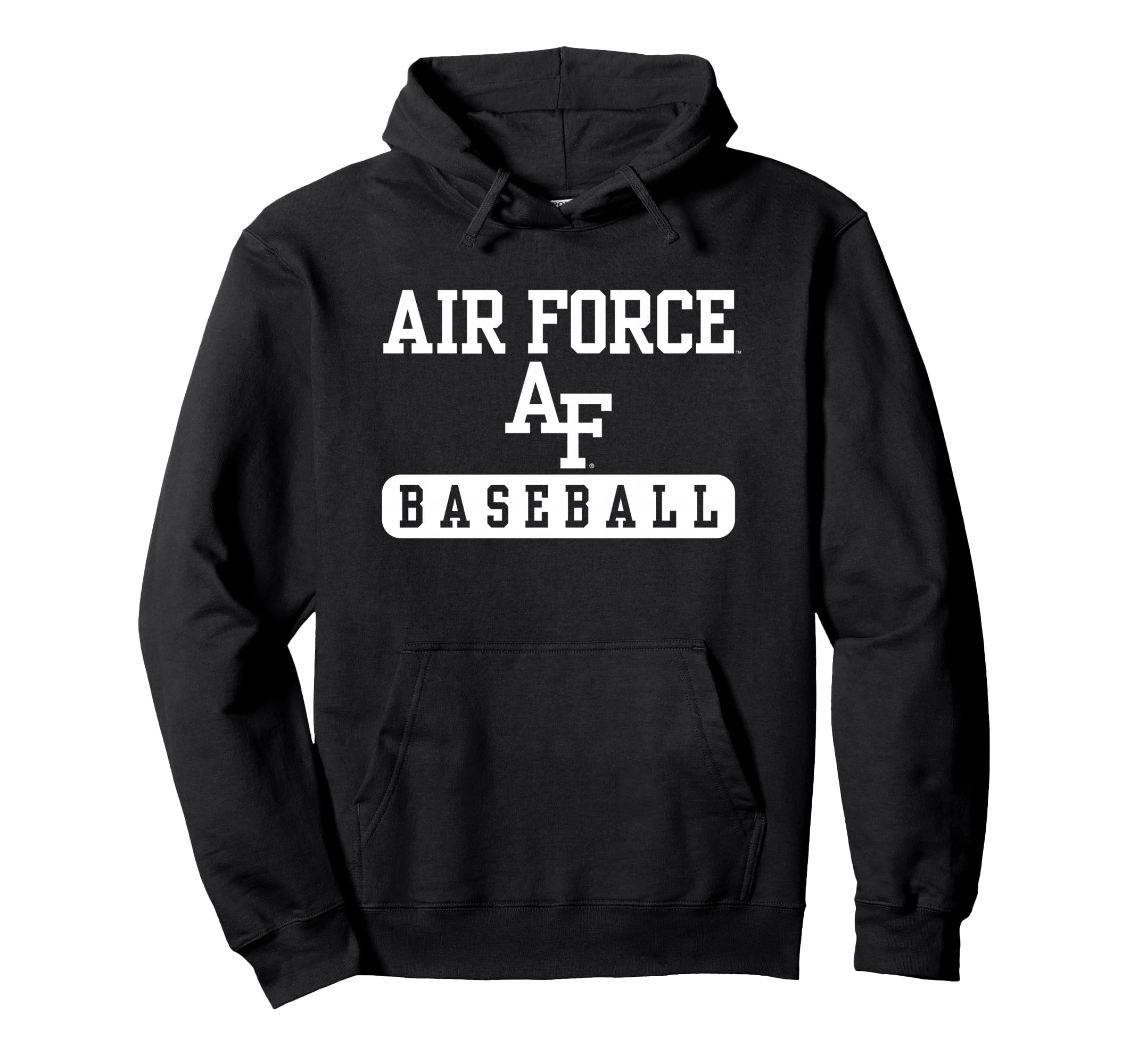 Air Force Falcons Baseball Logo Officially Licensed Pullover Hoodie