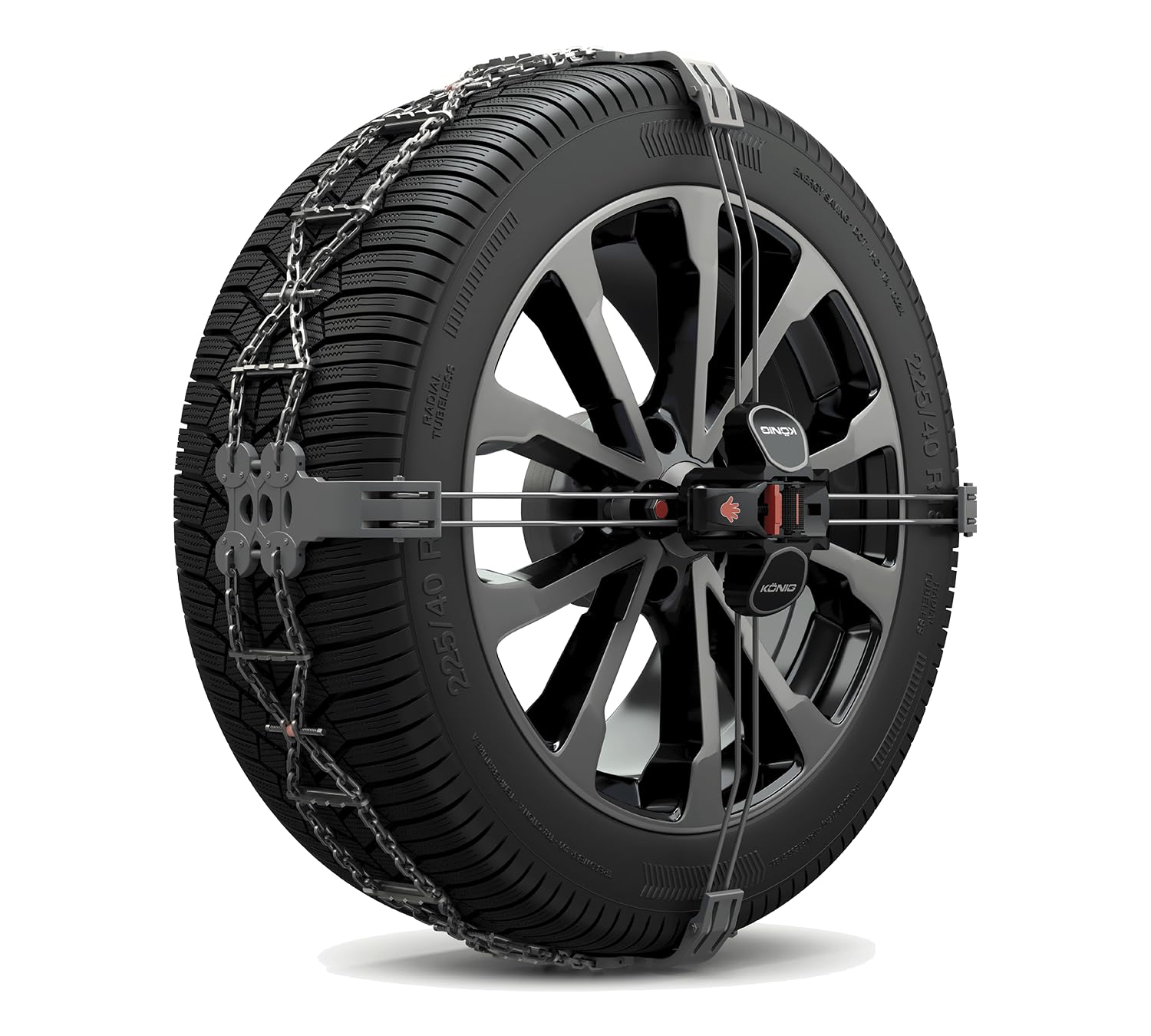 KÖNIG K-​SUMMIT K23 - Chaînes à Neige, Set de 2