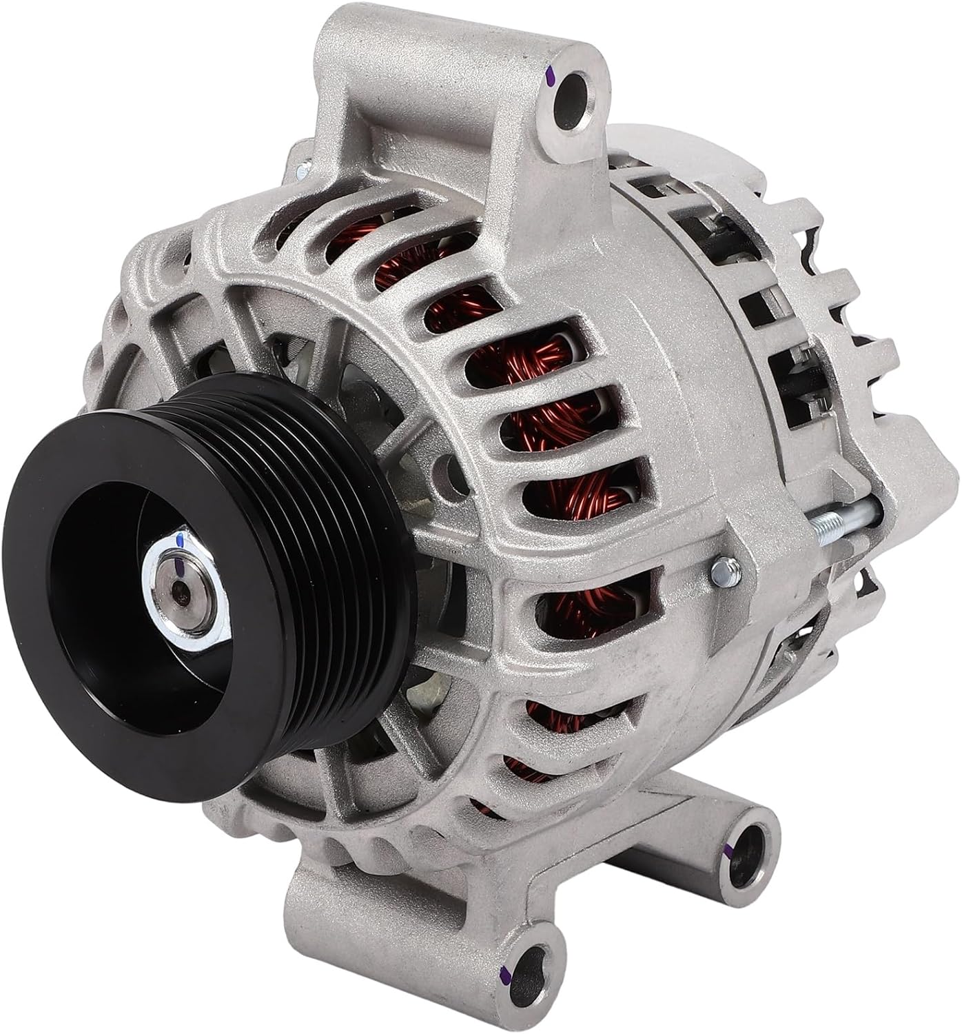 cciyu Alternator 3C3T-10300-AA Replacement 2004-2005 for Ford for E-350 Club Wagon Chateau 6.0L,2004-2005 for Ford for E-350 Club Wagon XL/XLT 6.0L Replace for 66424, 66445