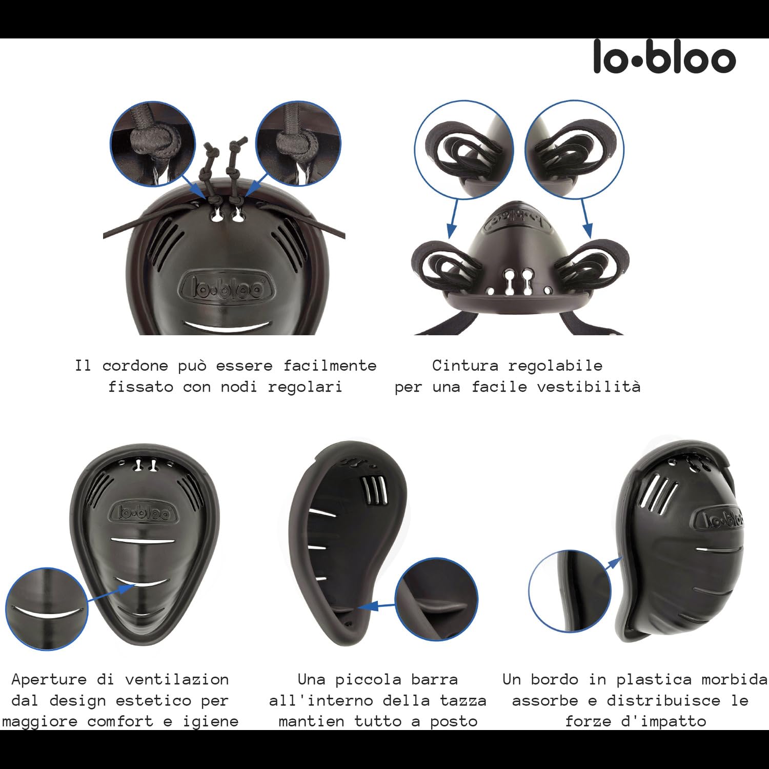 lobloo Coppa MMA per Adulti brevettata per Arti Marziali, per mischiare Arti Marziali e combattimenti a Terra, Come MMA, BJJ e Krav Maga
