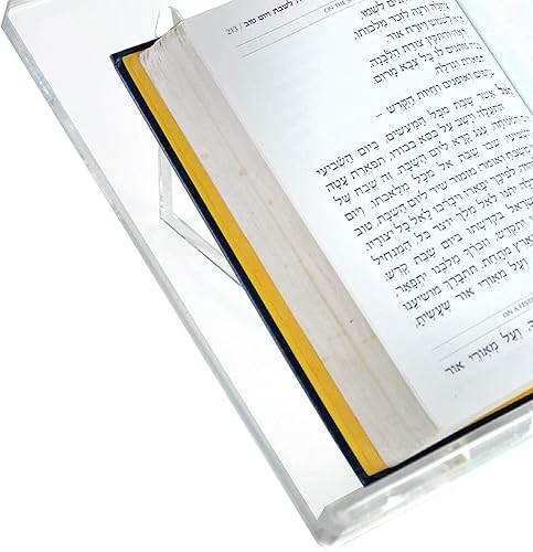 Miniatura 8 de Azar Pantallas - 515500 - Soporte acrílico de lujo para libros de 1/2" de grosor, tamaño: 18" de ancho x 12" de profundidad x 5" de alto