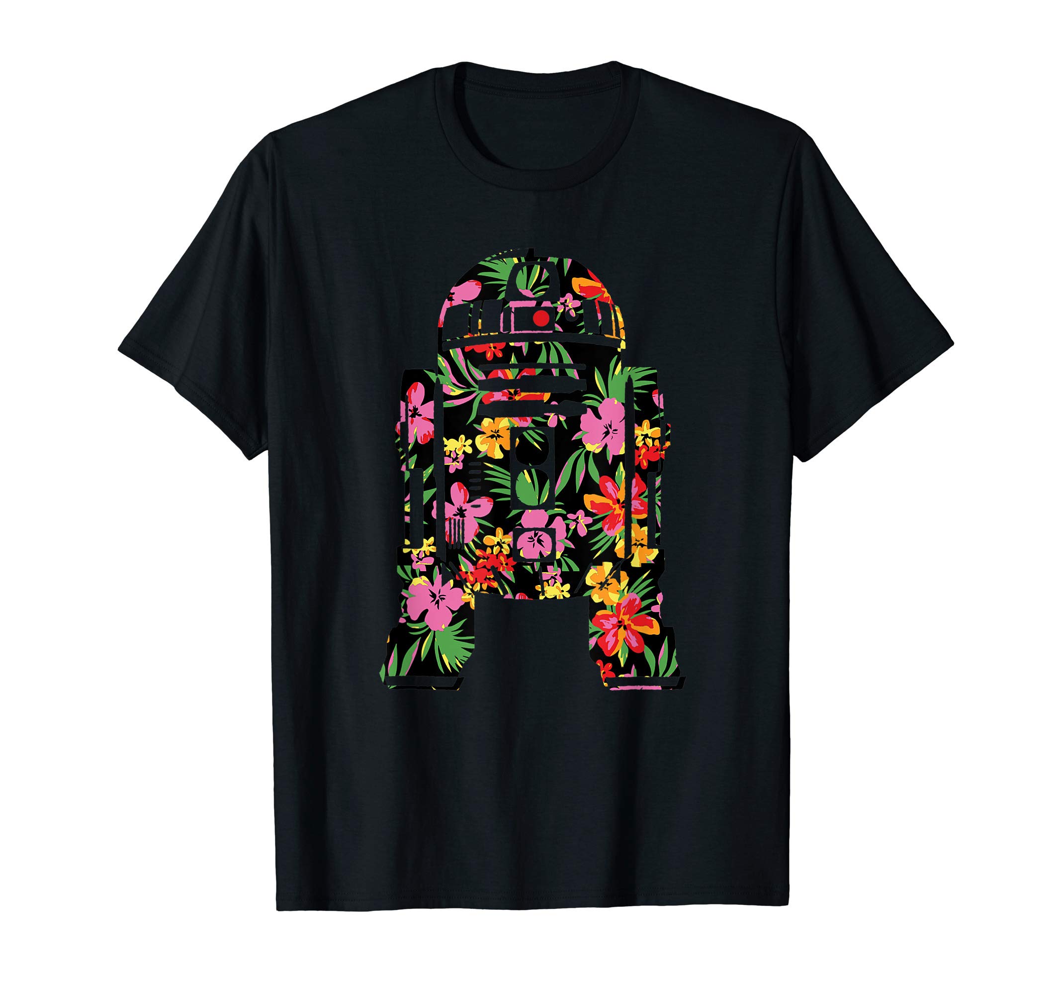 STAR WARSTropical R2-D2 Floral Print T-ShirtOEKO-TEX STANDARD 100