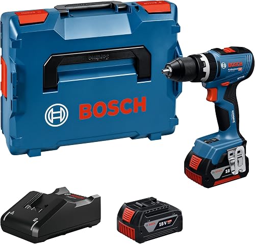 Bosch GSB 18V-65 Cordless Impact Drill with 2x 5.0Ah Battery