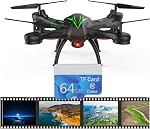 Generic Micro Memory Card Class 10 High Speed Transmit | Waterproof Mini Flash Memory Card Plug and Play for Dashcams, Phones, Tablets and Drones (64GB)