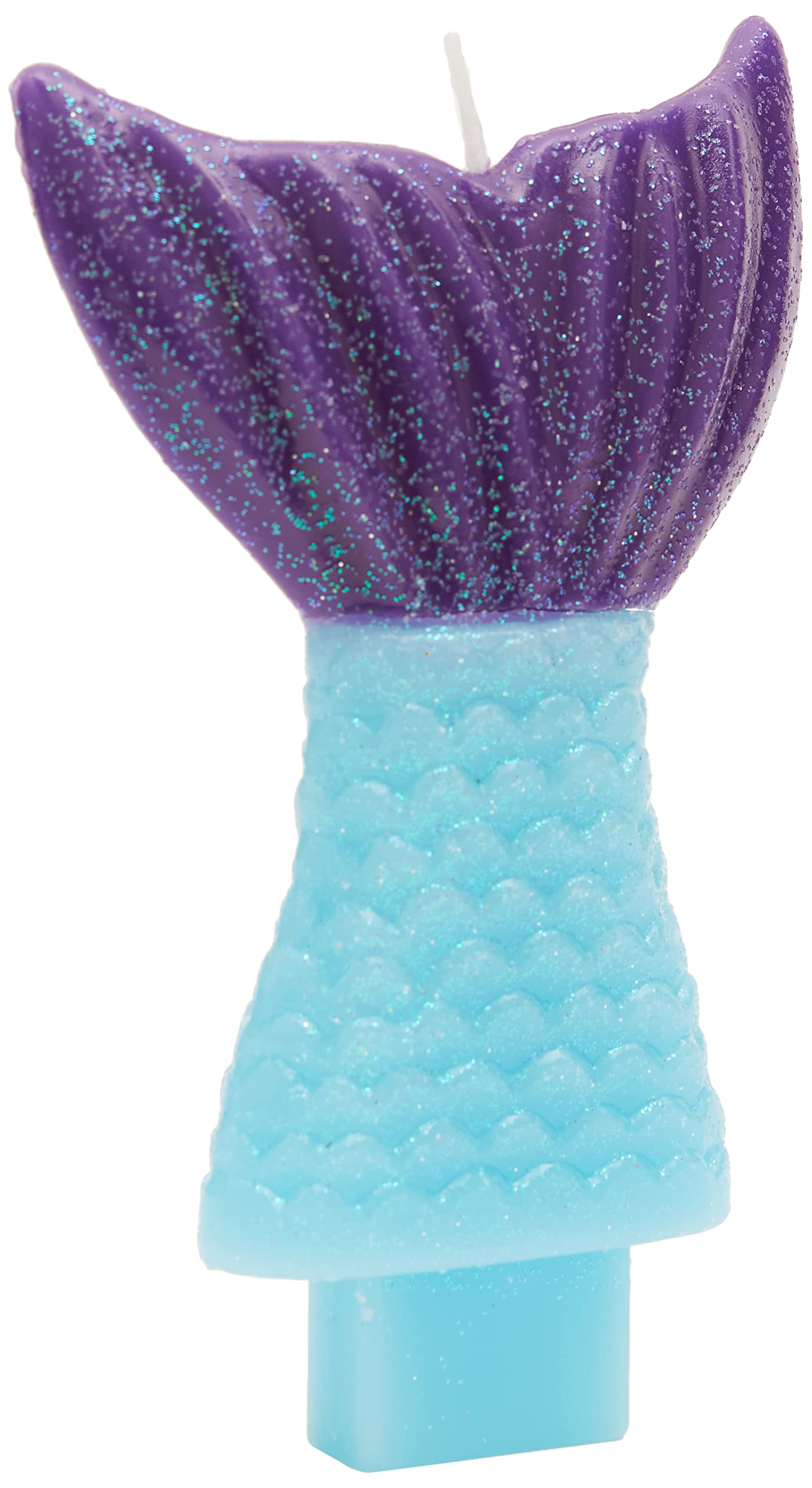 Amscan 170528 - Mermaid Wishes Birthday Party Cake Candle - 13cm