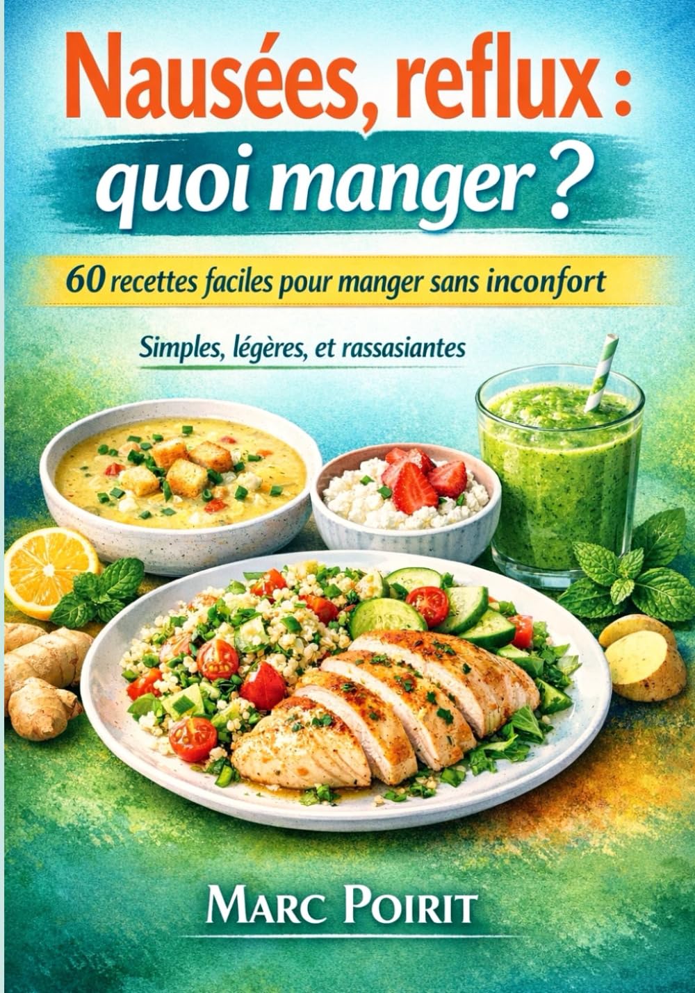 Nausées, reflux : quoi manger ?: 60 recettes faciles pour manger sans inconfort