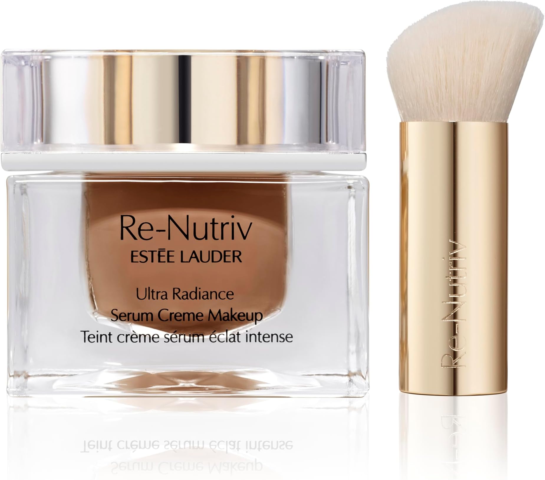 Re-Nutriv Ultra Radiance Serum Creme Makeup | Luxury Foundation with Hyaluronic Acid | 12-Hour Wear & Hydration, 1 Fl Oz