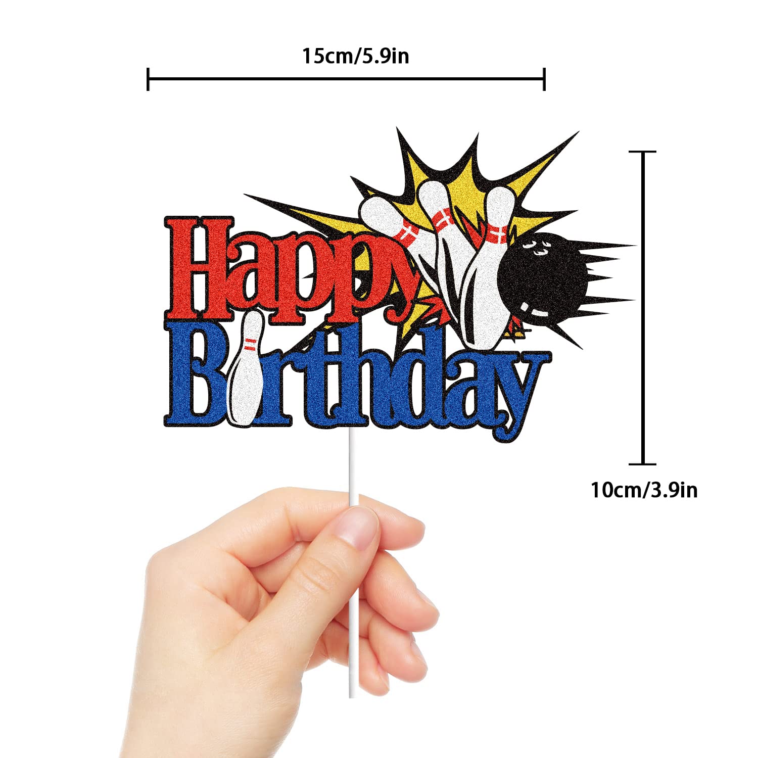 Bowling Pin Cupcakes Bowling Cupcake Toppers, Bowling Strike Cupcake