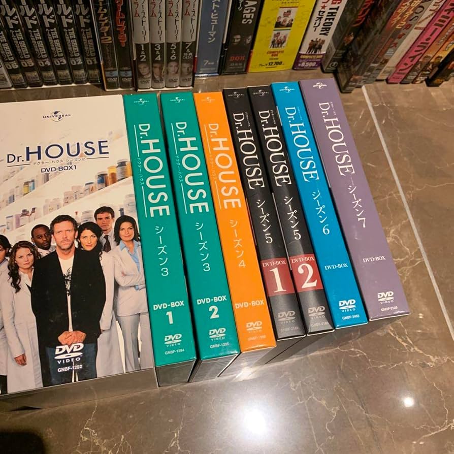 Amazon | Dr.HOUSEシーズン1から7ファイナルシーズンまとめ売り
