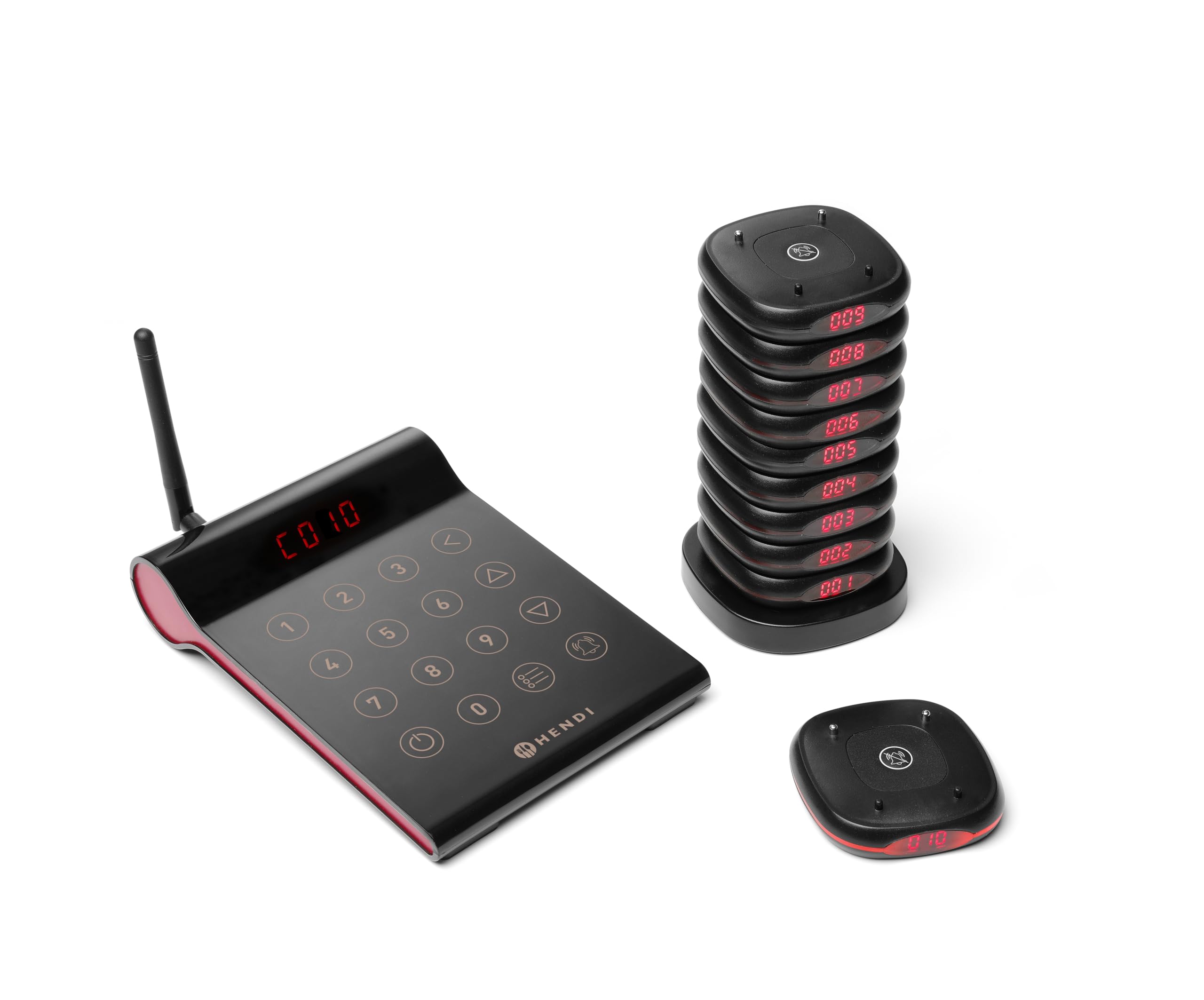 Sistema Chiamata Wireless 10 Canali - Cercapersone Per Ristoranti E Cliniche, Con Dock Di Ricarica - Foto 12