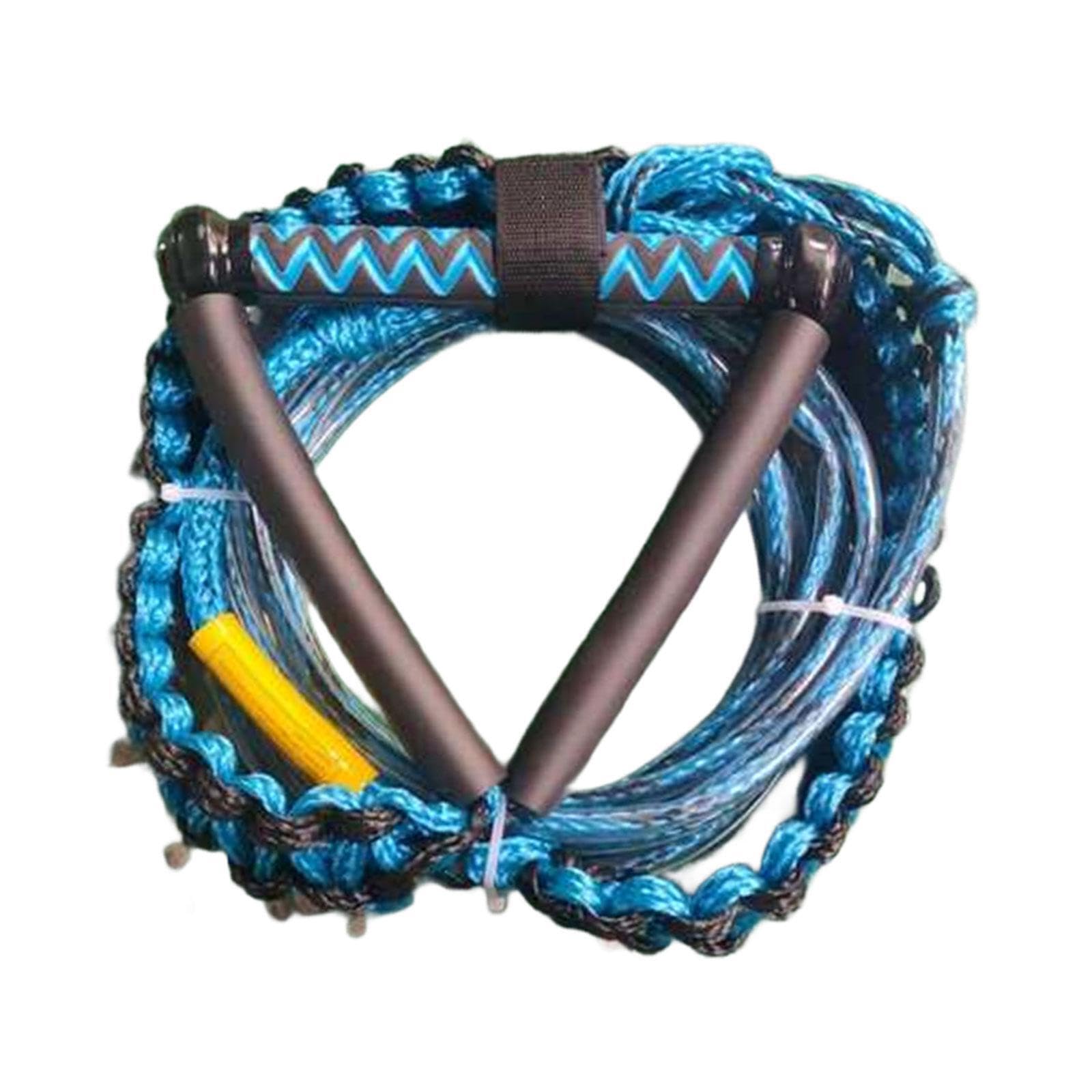 Corde de Ski Nautique/Surf/Surf Robuste, légère et Confortable avec poignée Ergonomique. Convient à pour Tous Les Sports Nautiques et Offre Une Prise en Main Confortable. Multifonctionnelle.