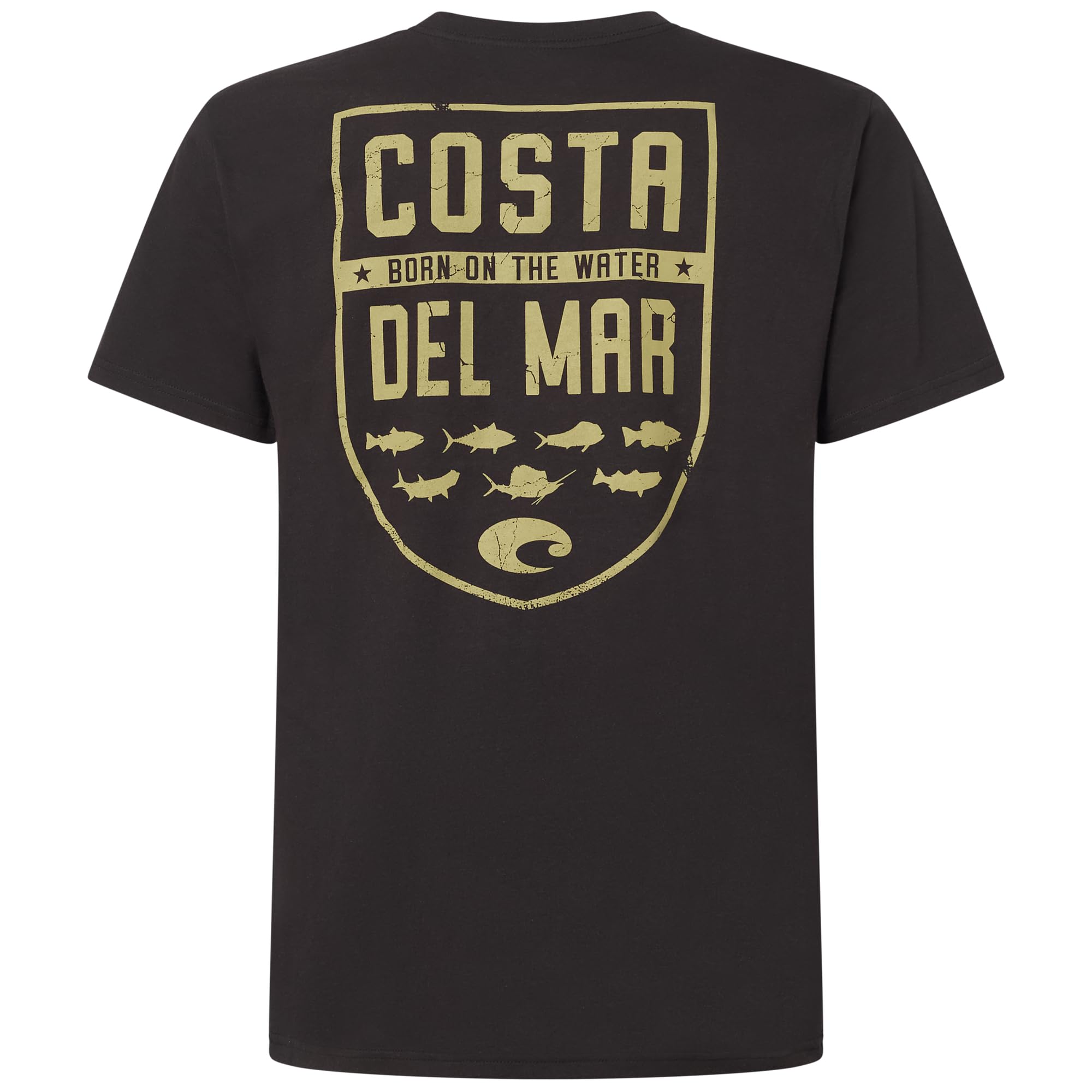 Costa Del Mar Men's Black Tshirt, 3XL