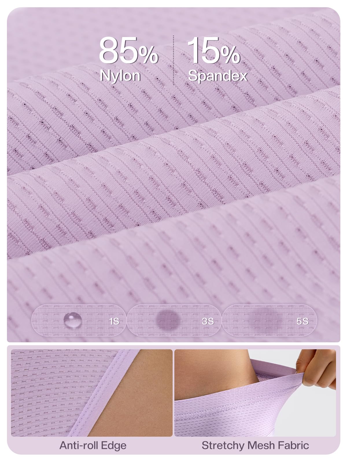 Short de Cyclisme rembourré Short de Cyclisme pour Femmes Slip Triangulaire Respirant avec Rembourrage 5004