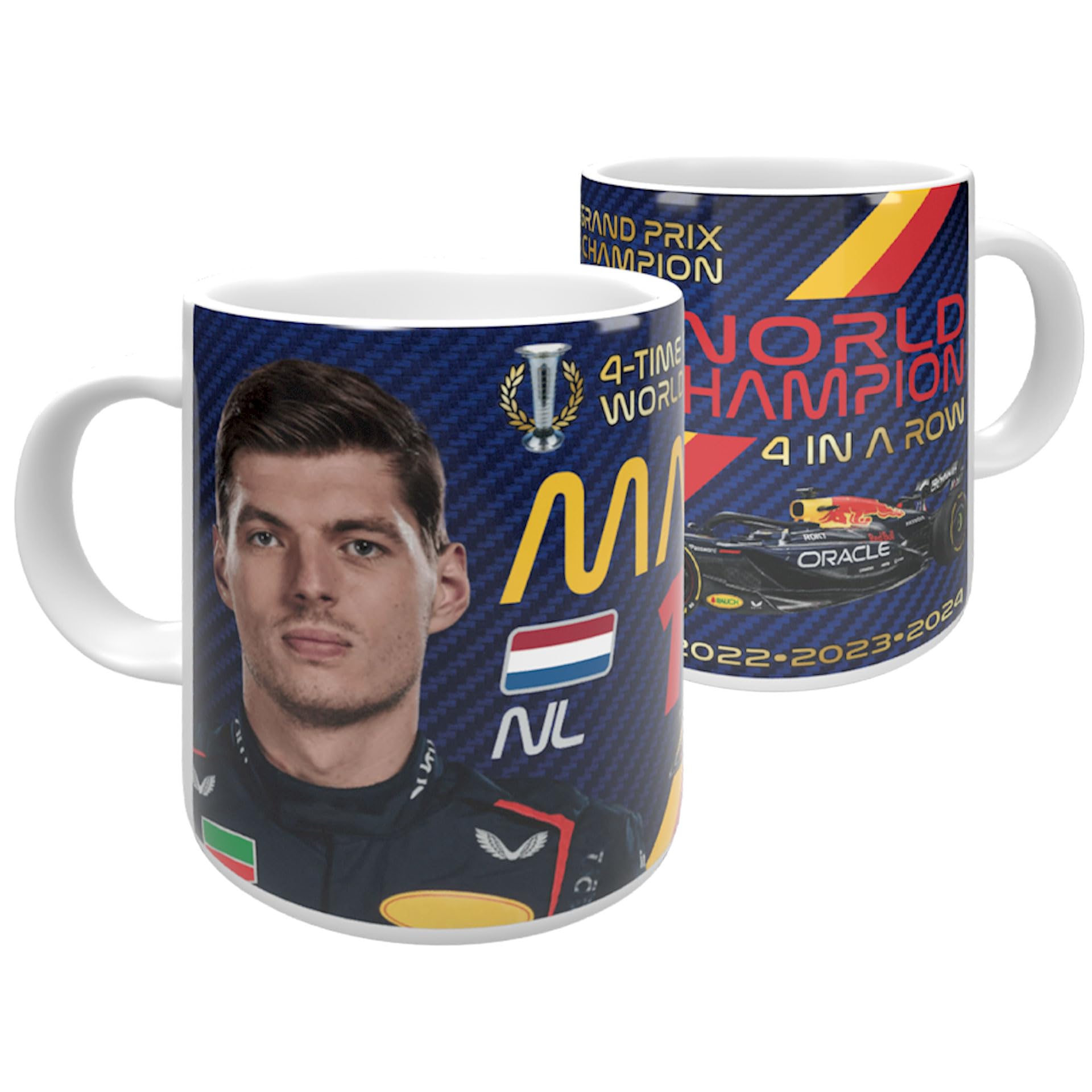 Partisan Max Mug 4-Time Champion 2024 11oz - Blue
