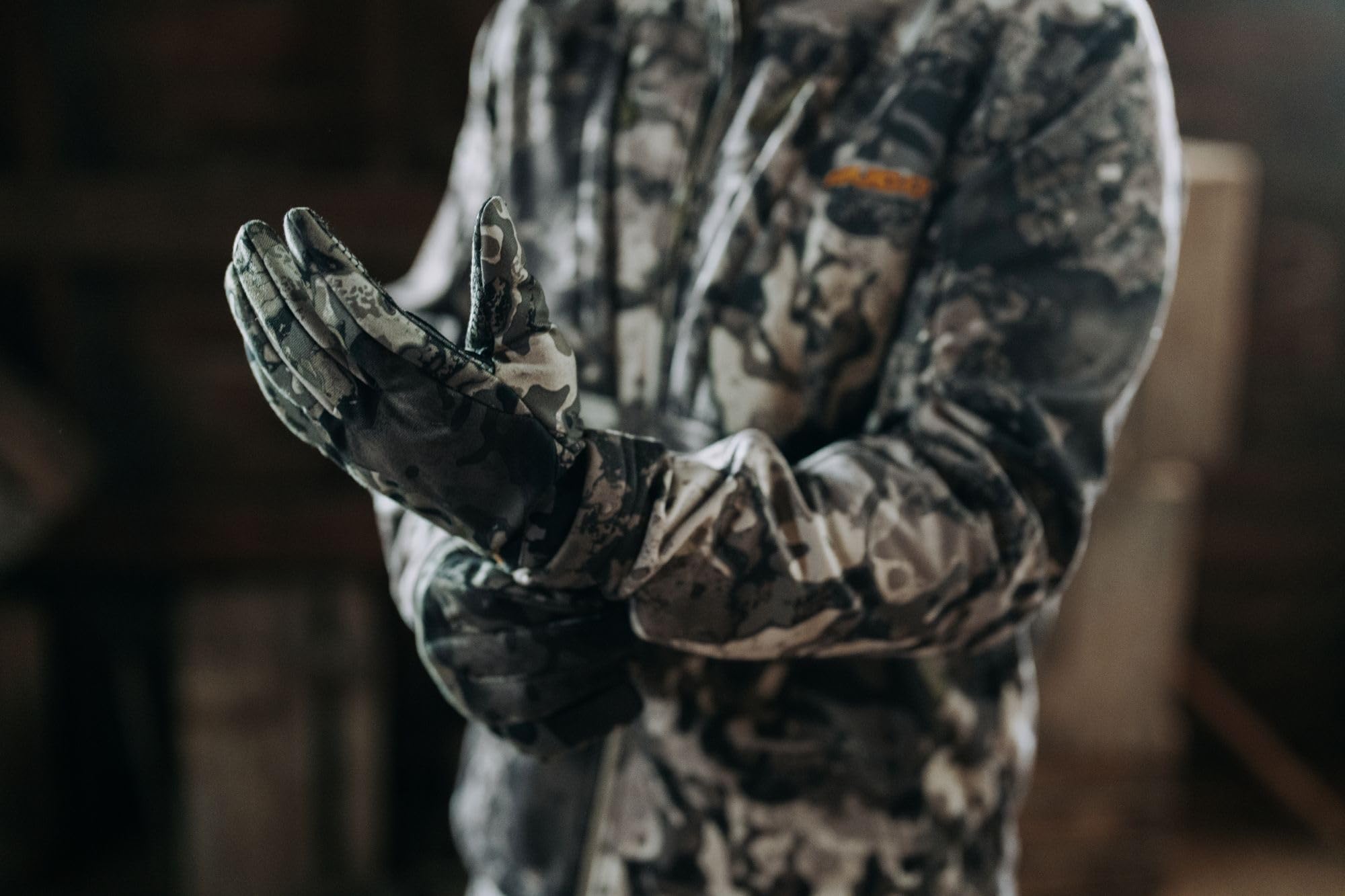 Muddy Outdoorowe męskie rękawice wiatroszczelne TRX Welon Canyon Szare L