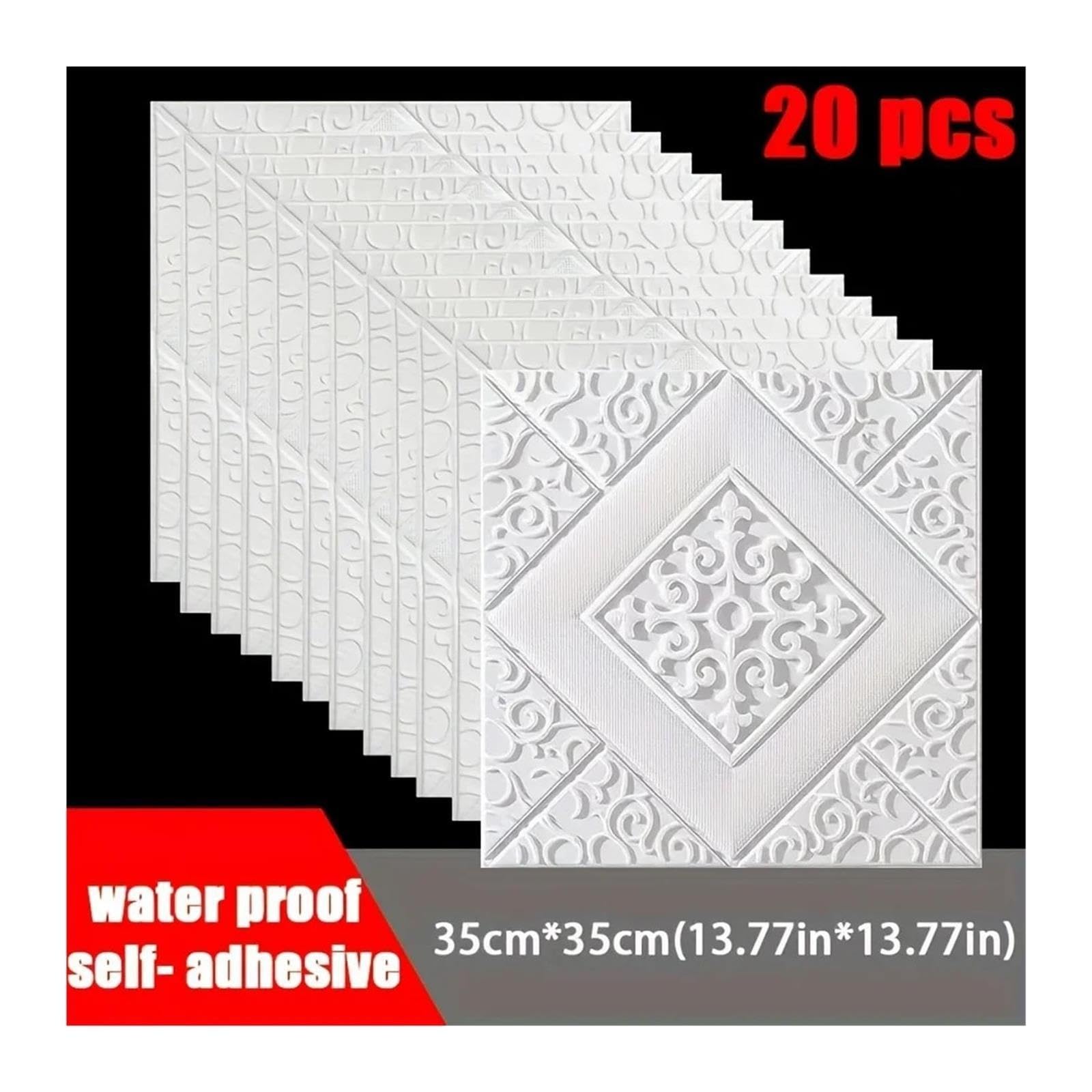 Paneles de Techo de PVC Papel pintado de techo impermeable