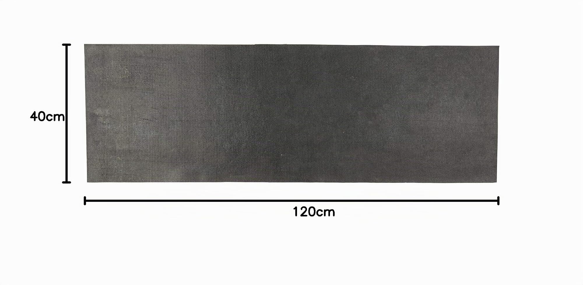Nicola Spring Paillasson double en fibre de coco - 120 x 40 cm - Classique - Lot de 1 - Grand tapis décoratif d'intérieur pour porte d'entrée, tapis de sol, tapis anti-saleté, grattoir
