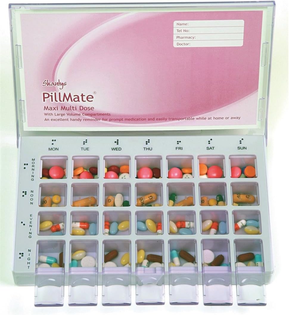 PILLMATE 19029 MAXI MULTIDOSE(Random Color)