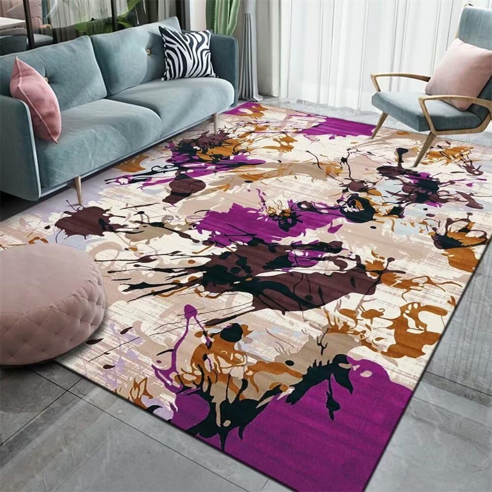 Tapis éveil bébé grand avec absorption acoustique contre les sols froids du salon