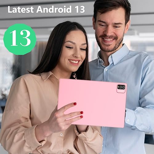 Miniatura 7 de Tablet Android 13 de 10 pulgadas, 8 GB de RAM+64 GB ROM+512 GB expandibles, pantalla IPS, cámara dual de 2+8 MP, WiFi, BT, tableta certificada por
