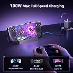 UGREEN Steam Deck Dock with 4K@60Hz HDMI, 1Gbps Ethernet, Foldable Stand | 9-in-1 Docking Station for Steam Deck/Rog Ally/Legion Go, 85W Charging Output, 10Gbps Max Data Tranfer, SD/ TF Slot 104MB/s