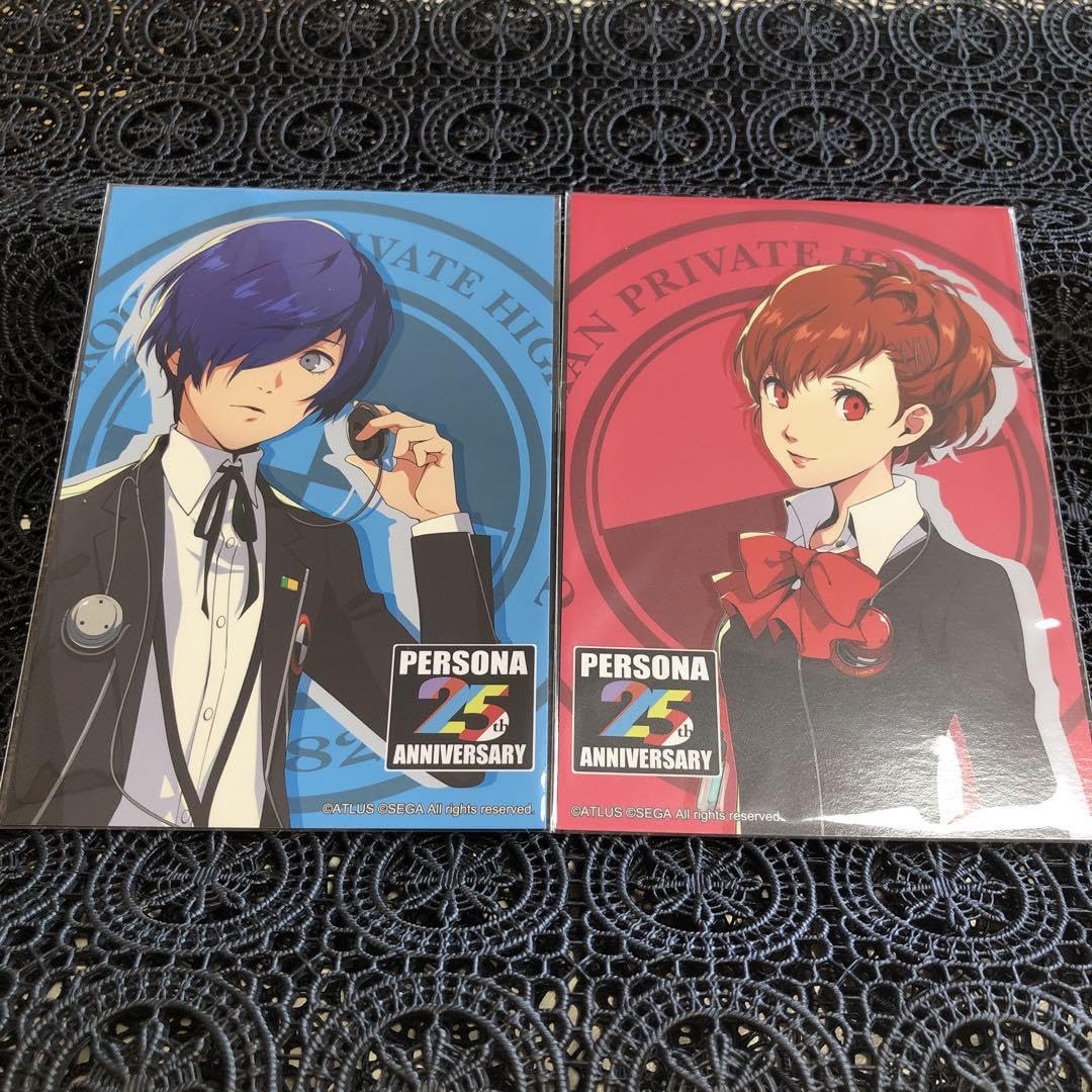 Amazon.co.jp: 希少品 ペルソナ 主人公 フォトカード ポストカード