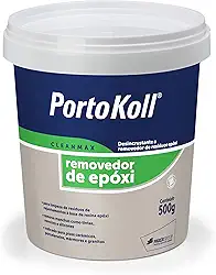PortoKoll – Remvedor - CleanMax Removedor de Epóxi Incolor – Pronto para usar – Ideal para limpeza de resíduos – 1 balde x 500 g