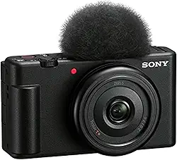 Sony Câmera Vlog ZV-1F para criadores de conteúdo e vloggers preta