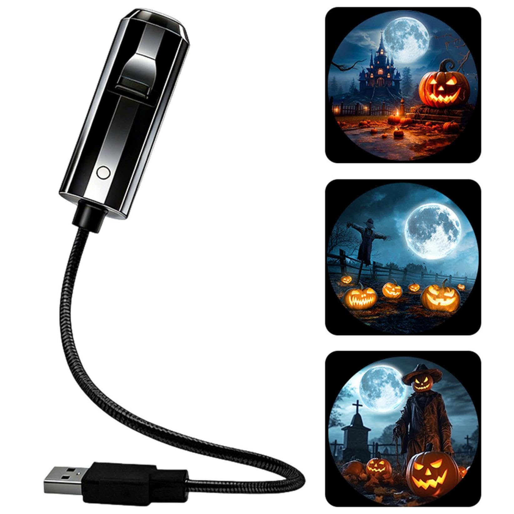 Halloween Window Projector, Upgraded Halloween Projector，3PCS
