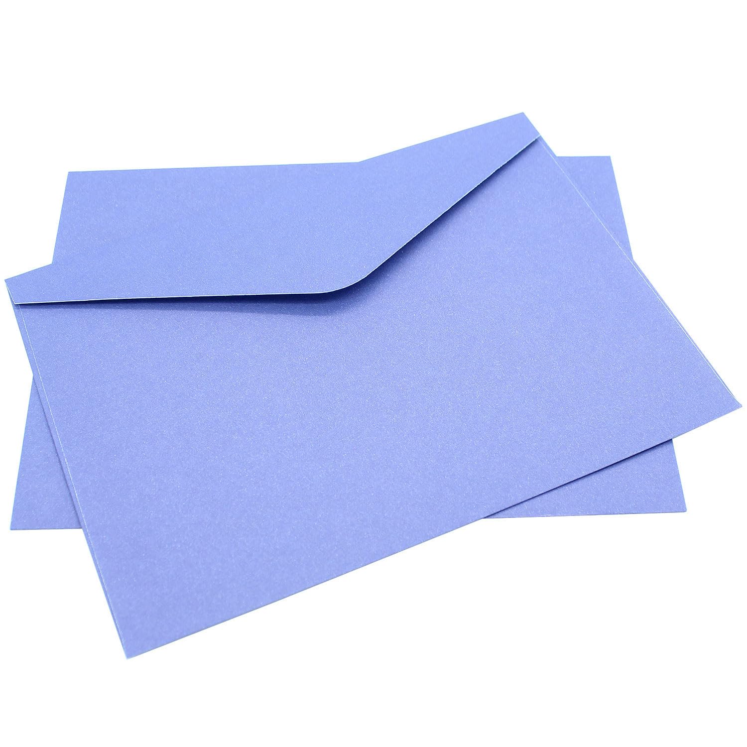Iris Blue Greeting Card Envelopes 120gsm with Gummed Diamond Style Flap, Size 125mm x 175mm. Perfect for Cards, Wedding Invites, Greetings and More! by Mailshack (250)