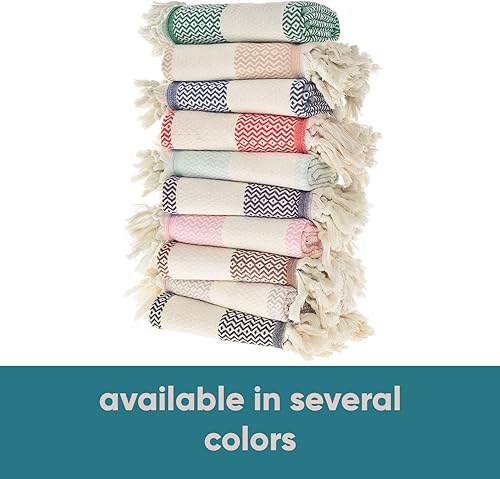 Miniatura 7 de sea me at home Juego de 2 toallas de mano turcas decorativas para baño con diseño bohemio (juego de 2), juego de toallas de cocina bohemias de 100%