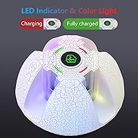 Vista 3 de Controller Charger for Nintendo Switch 1 Joy Con, Charging Dock for 4 Joycon Controllers, Charging Station Compatible with Switch OLED Accessories