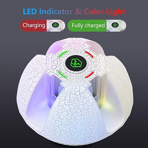 Miniatura 3 de Controller Charger for Nintendo Switch 1 Joy Con, Charging Dock for 4 Joycon Controllers, Charging Station Compatible with Switch OLED Accessories