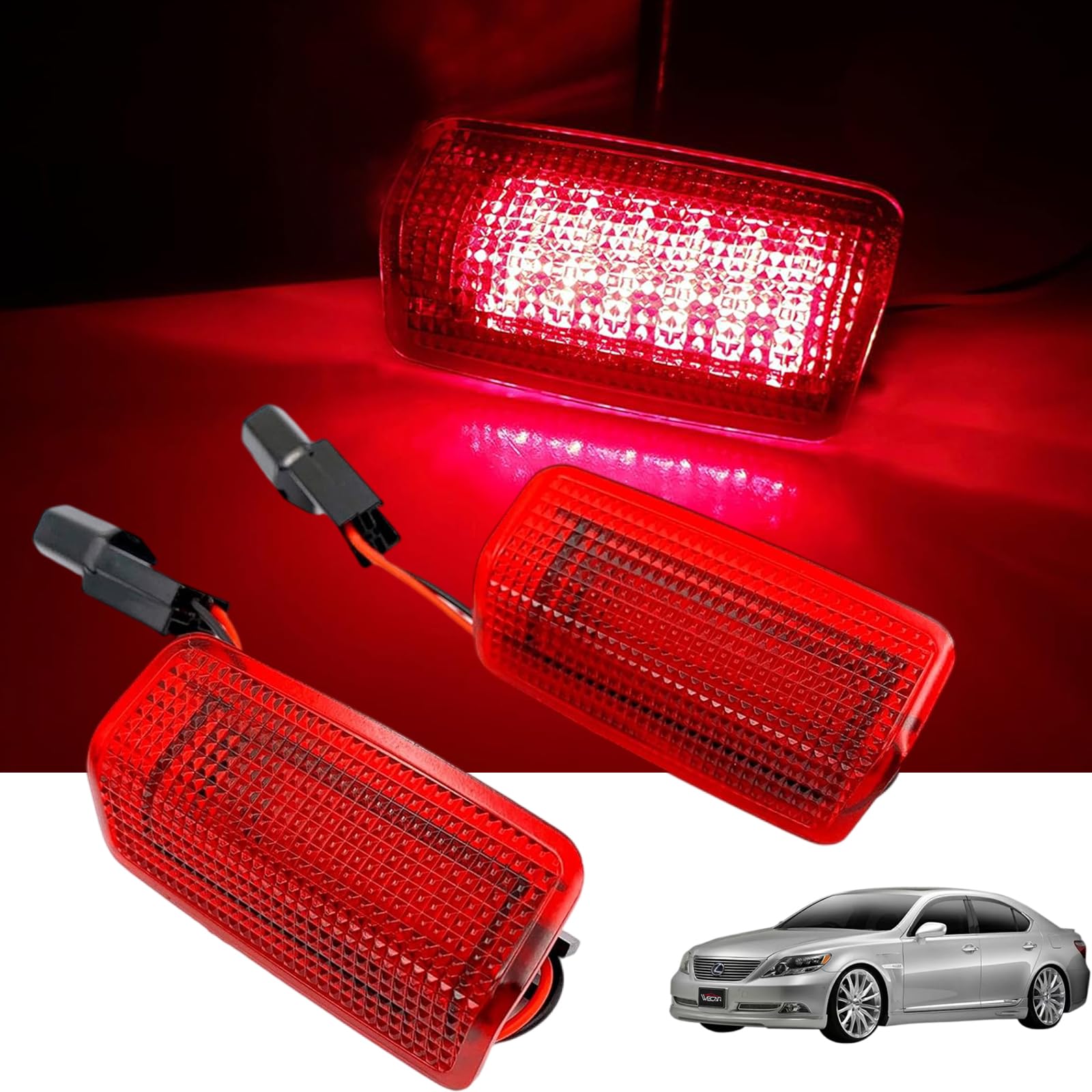 Amazon.co.jp: レクサス LS430 LS460 l LS600h hl 40系 LED カーテシ