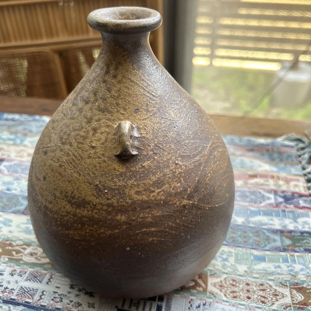 備前焼　窯元　金重利陶苑　陶弘作 備前焼 登窯 窯元 金重利陶苑 第77代金重利右衛門陶弘 共箱