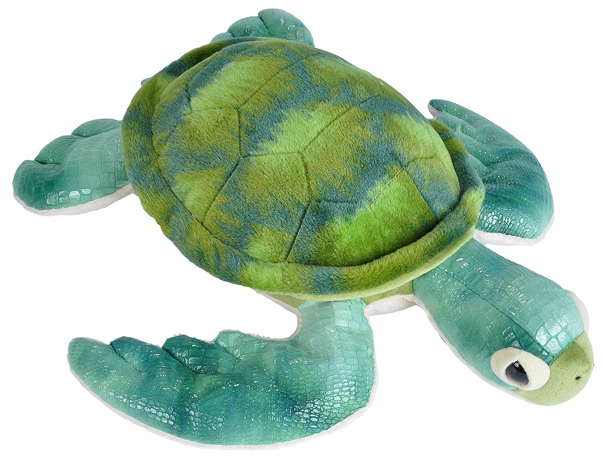Wild Republic Sea Turtle Plush, Stuffed Animal, Plush Toy, Gifts for Kids, Living Ocean 23 Inches , Green - Image 4