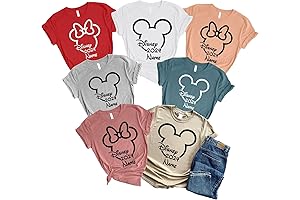 Custom Disney Shirts for Unique Family Adventure