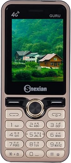 Snexian All-New GURU GT 4G Working Dual Sim | Keypad Mobile | 2.4" Display | YouTube Working| Voice Changer | BT Dialer | ...