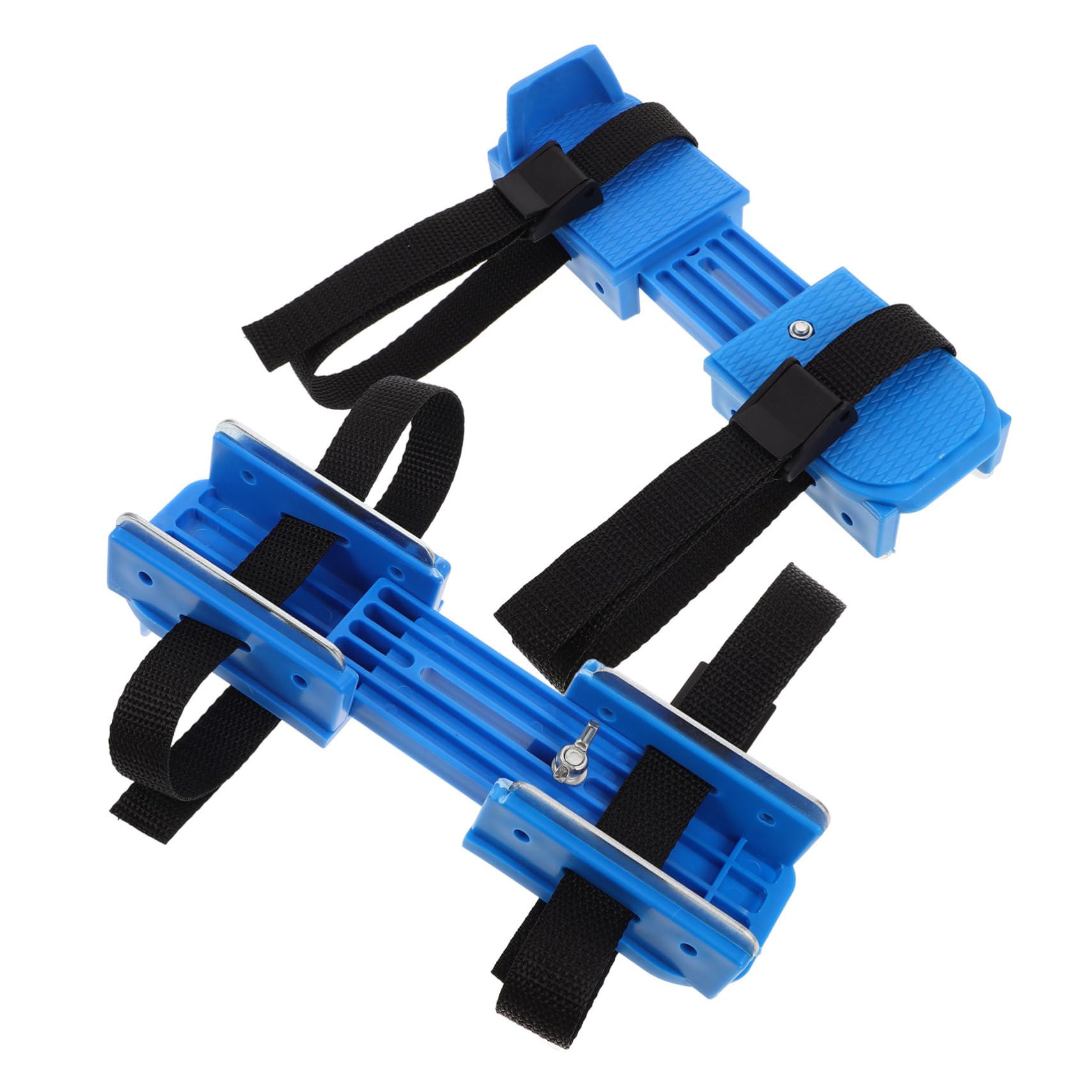BESPORTBLE Pattini da Ghiaccio per Bambini Doppia Lama Regolabili | 1 Paio, Plastica, Coperture Protettive Incluse, per Outdoor Skating e Sport Invernali, Accessorio per Bambini