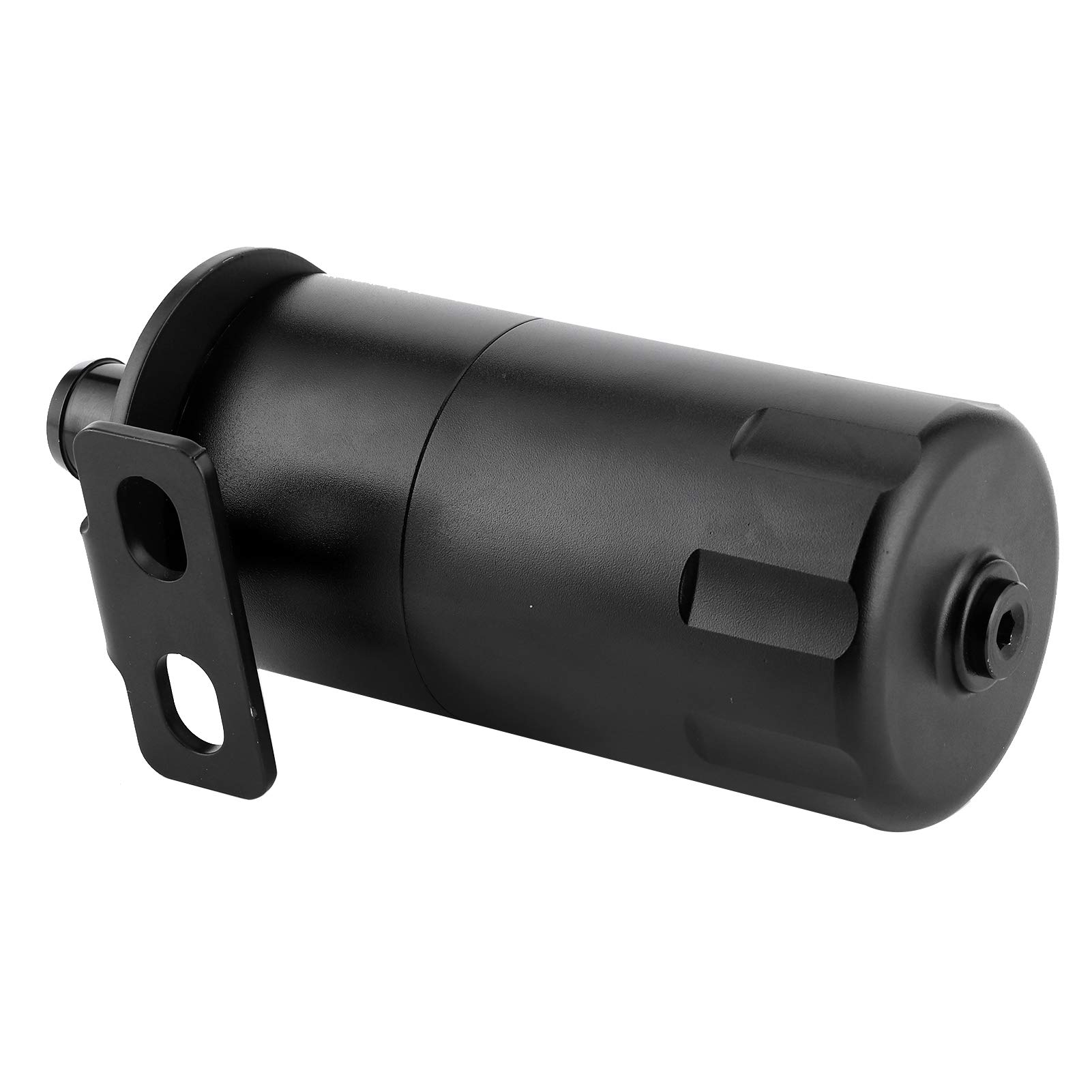 Bidon D'Huile 500ml Compatible AN10 5/8 Avec Réservoir En Alliage D'Aluminium - Pièces Auto Universelles Noires